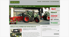 Desktop Screenshot of peterroos.ch